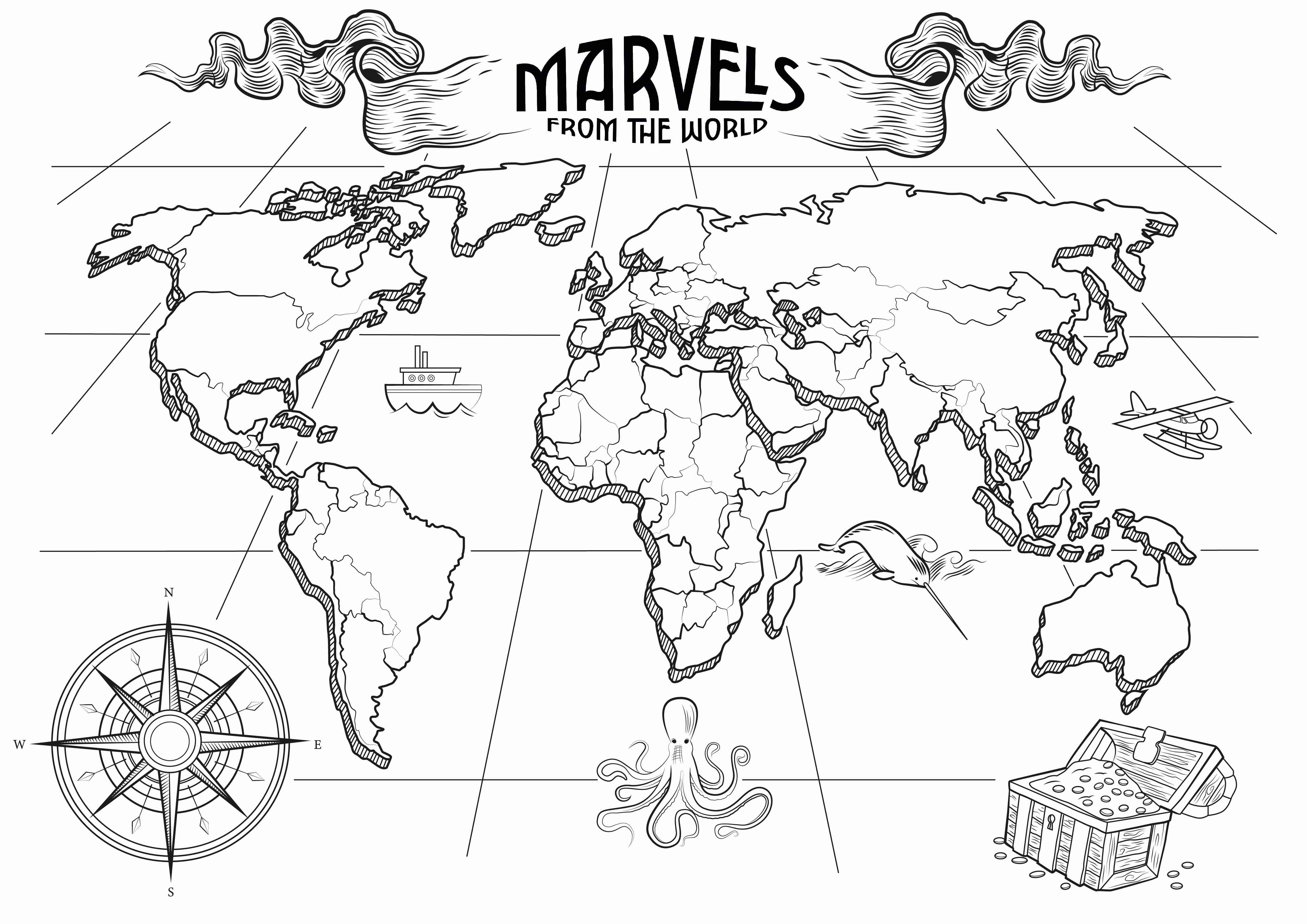 final illustration of marvels of the world paper
